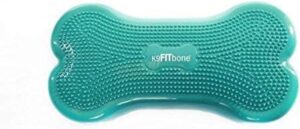 FitPaws® K9FITbone® – Regular, Aqua | Dog Balance Training Platform & Exercise Equipment | Workout Tool for Strength, Core & Stability