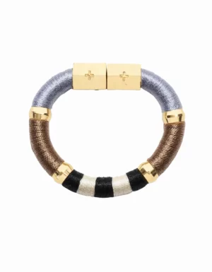 Holts + Lee Color Block Bracelet Neutral