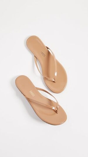 TKEES Women’s Foundations Glosses Flip Flops (gloss coco butter)