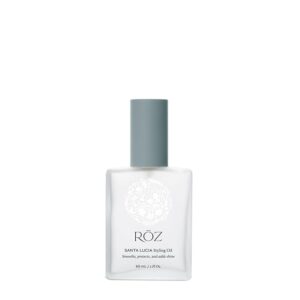 RŌZ Santa Lucia Styling Oil – Lightweight, Nourishing Hair Oil, a Foundation for Daily Styling, Frizz Control and Shine – Heat Protectant, Vegan, for All Hair Types